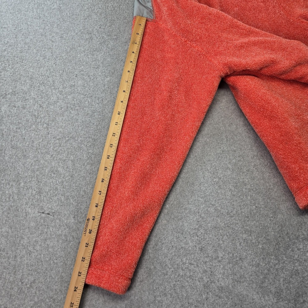 Tommy Bahama Sweatshirt Mens S Orange 1/4 Zip Heavyweight Pockets Logo - Picture 4 of 9